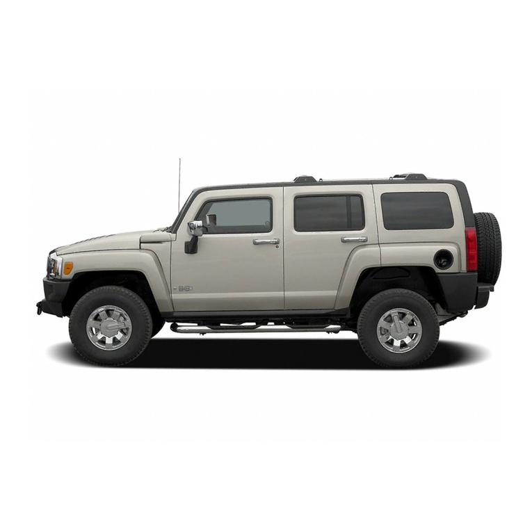 Hummer 2006 H3 User manual