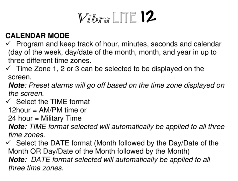 GLOBAL ASSISTIVE DEVICES Vibra LITE 12 instruction manual GLOBAL ASSISTIVE DEVICES Vibra LITE 12 instruction manual