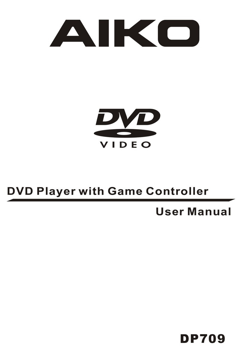 aiko DP709 user manual