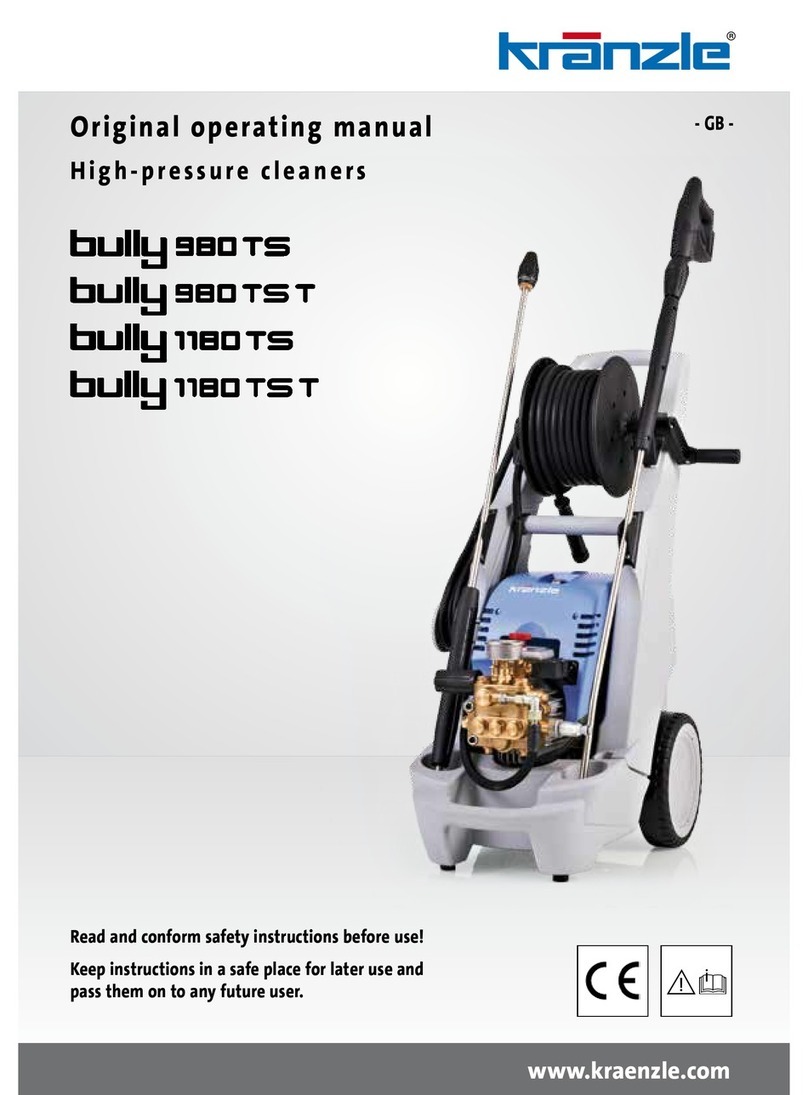 Kranzle bully 980 TS T Installation instructions
