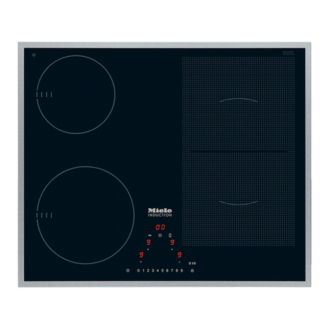 Miele KM 6304 Operating and installation instructions Miele KM 6304 Operating and installation instructions