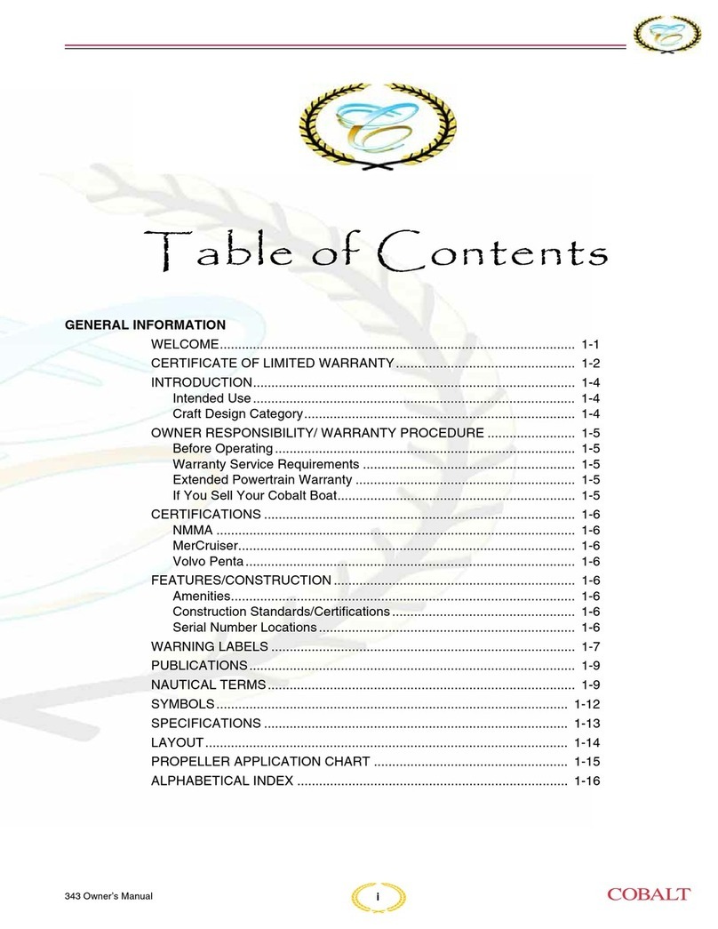 Cobalt Digital Inc 343 PERFORMANCE owner's manual