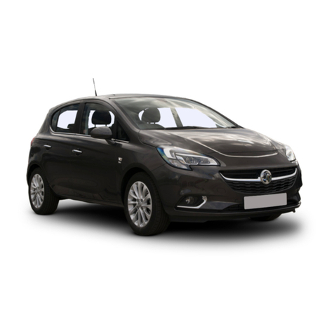 Vauxhall 2013 Corsa Infotainment system owner's manual