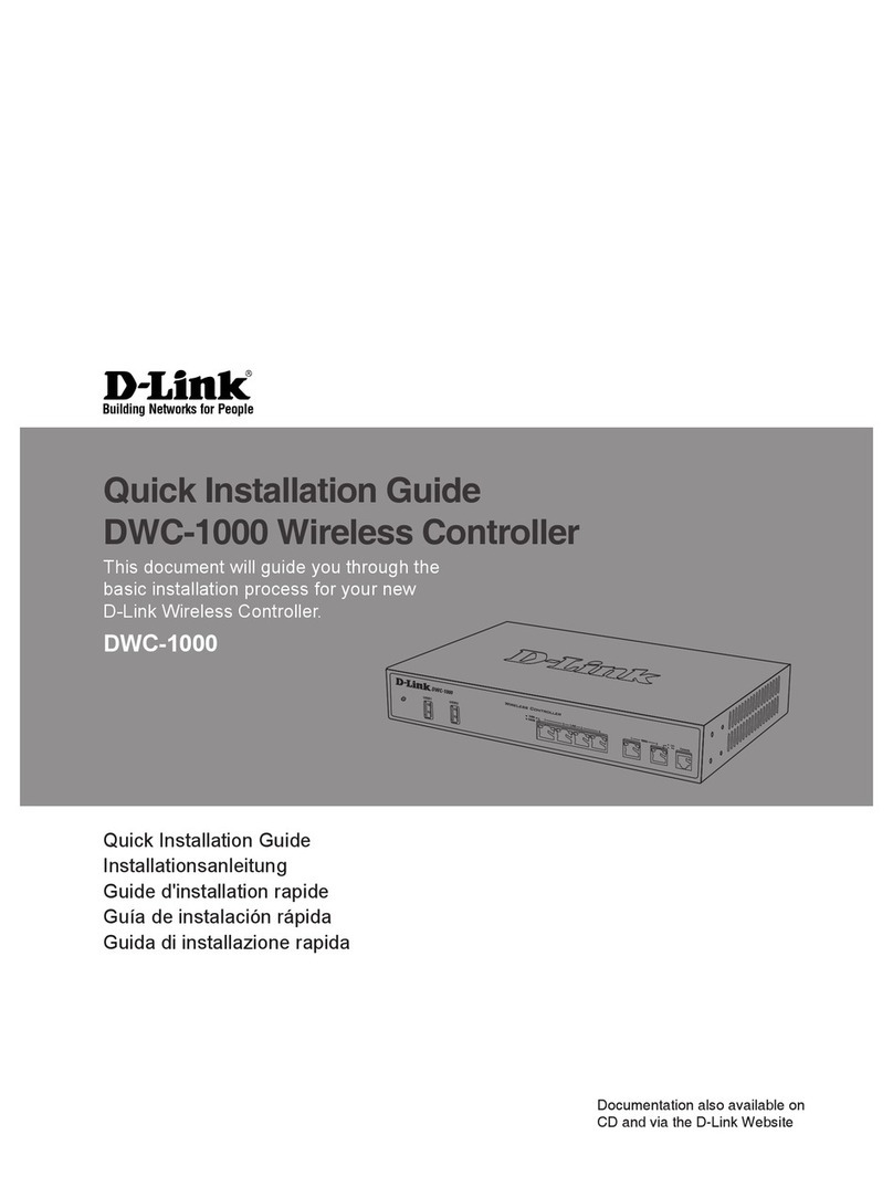 D-Link DWC-1000 User manual