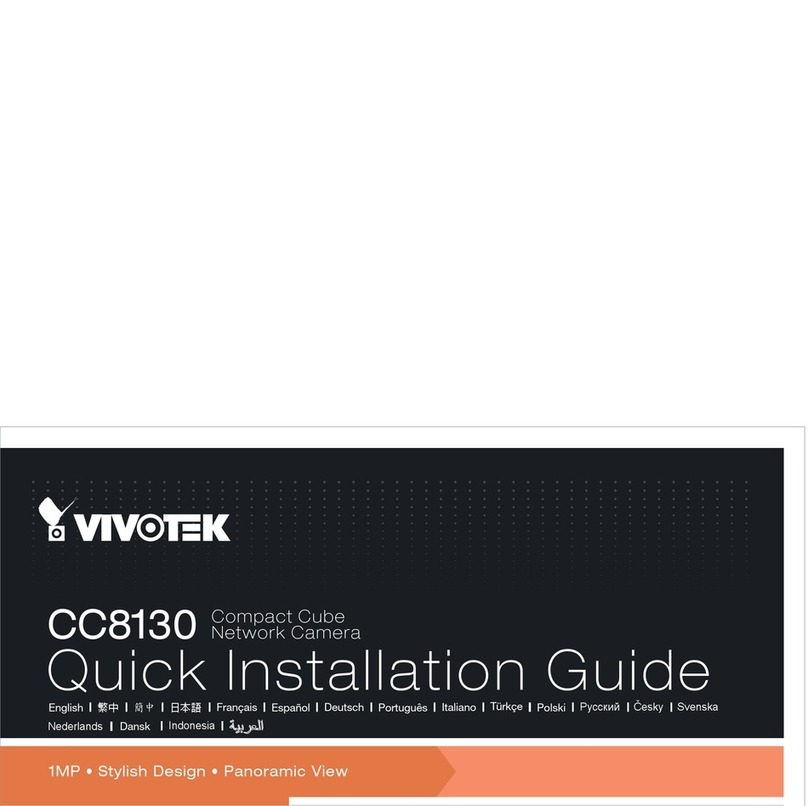 Vivotek CC8130 User manual