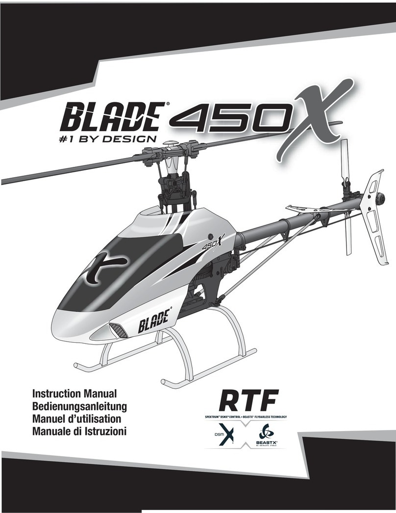Horizon Hobby Blade 450 X User manual