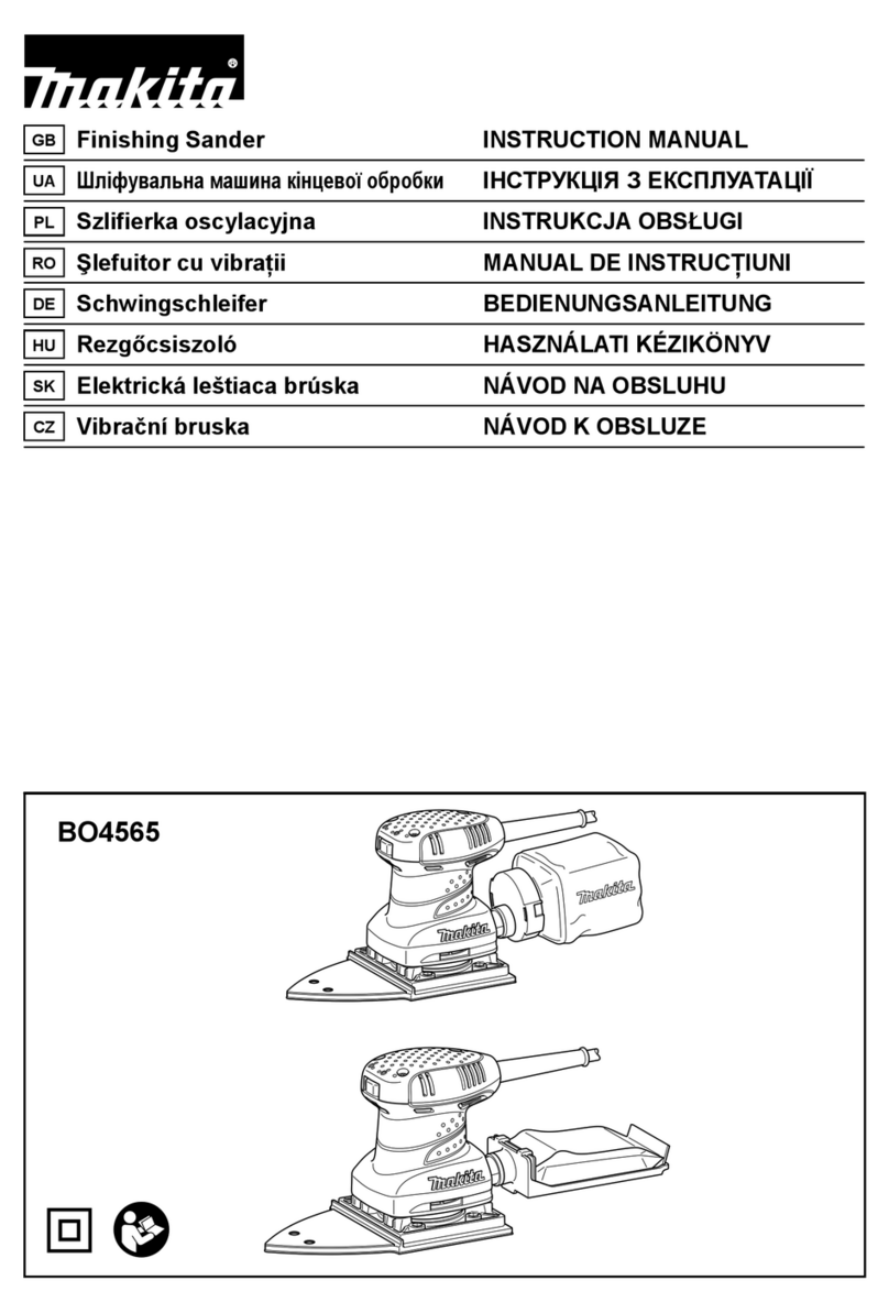 Makita BO4565 User manual