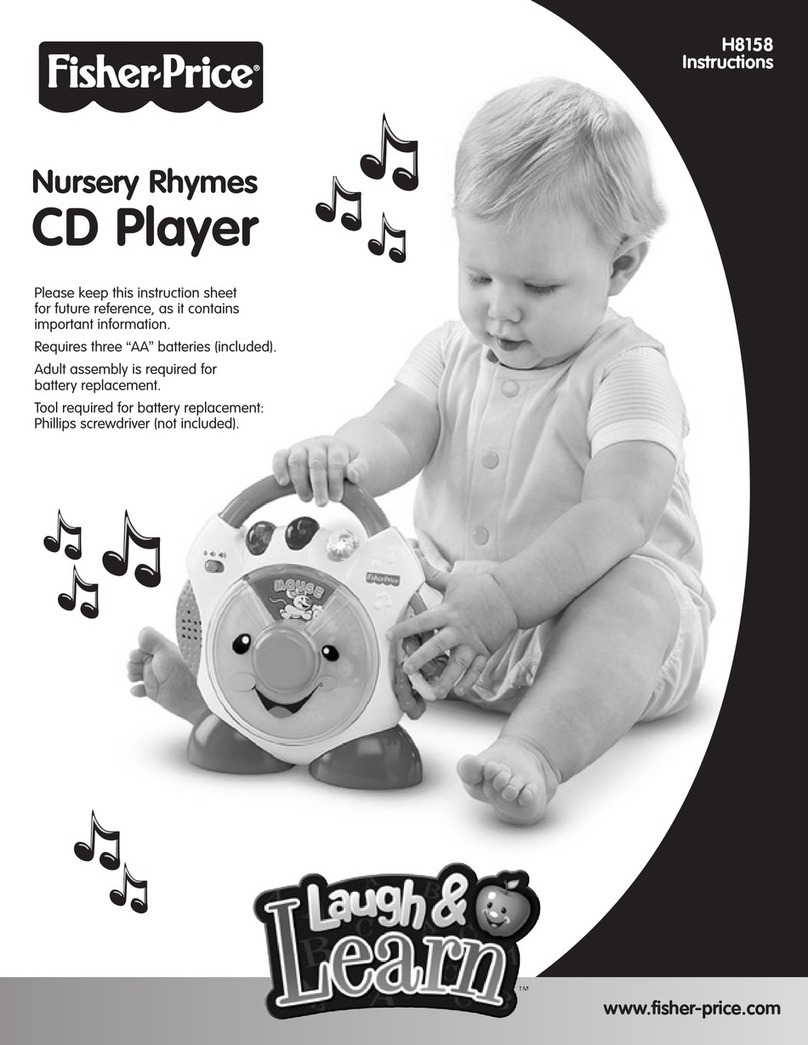 Fisher-Price H8158 User manual