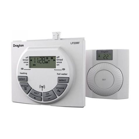Drayton LP20RF Installation & user guide