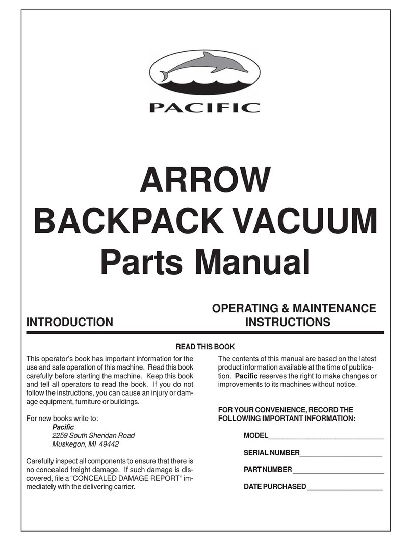 Pacific ARROW parts manual