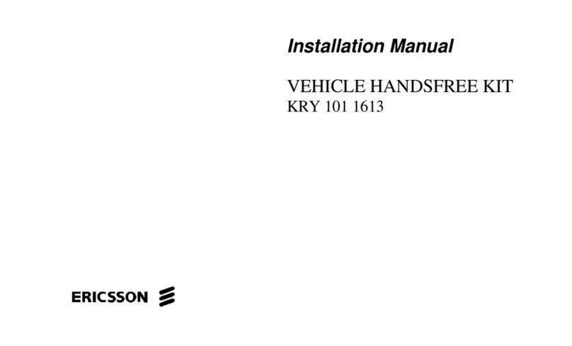 Ericsson KRY 101 1613 installation manual