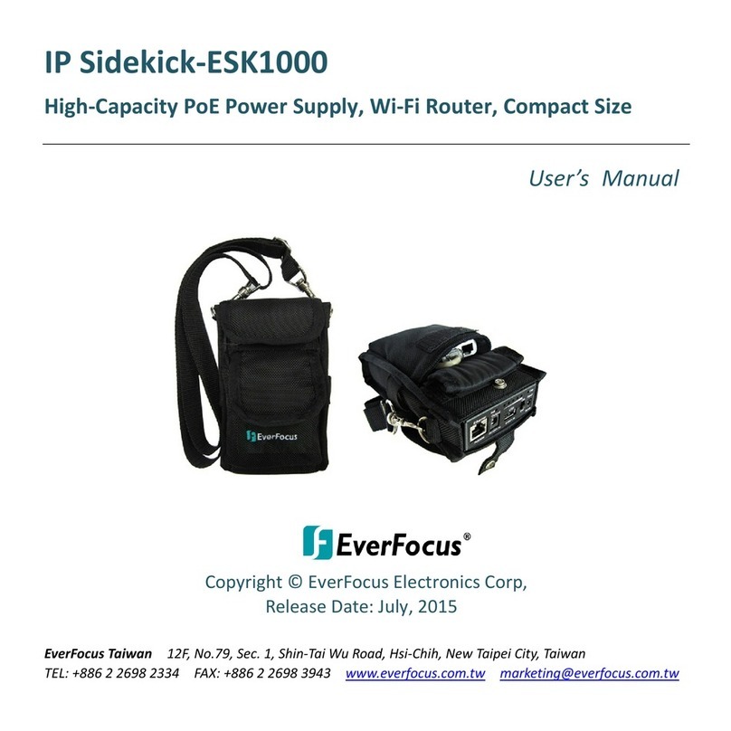 EverFocus IP Sidekick-ESK1000 user manual