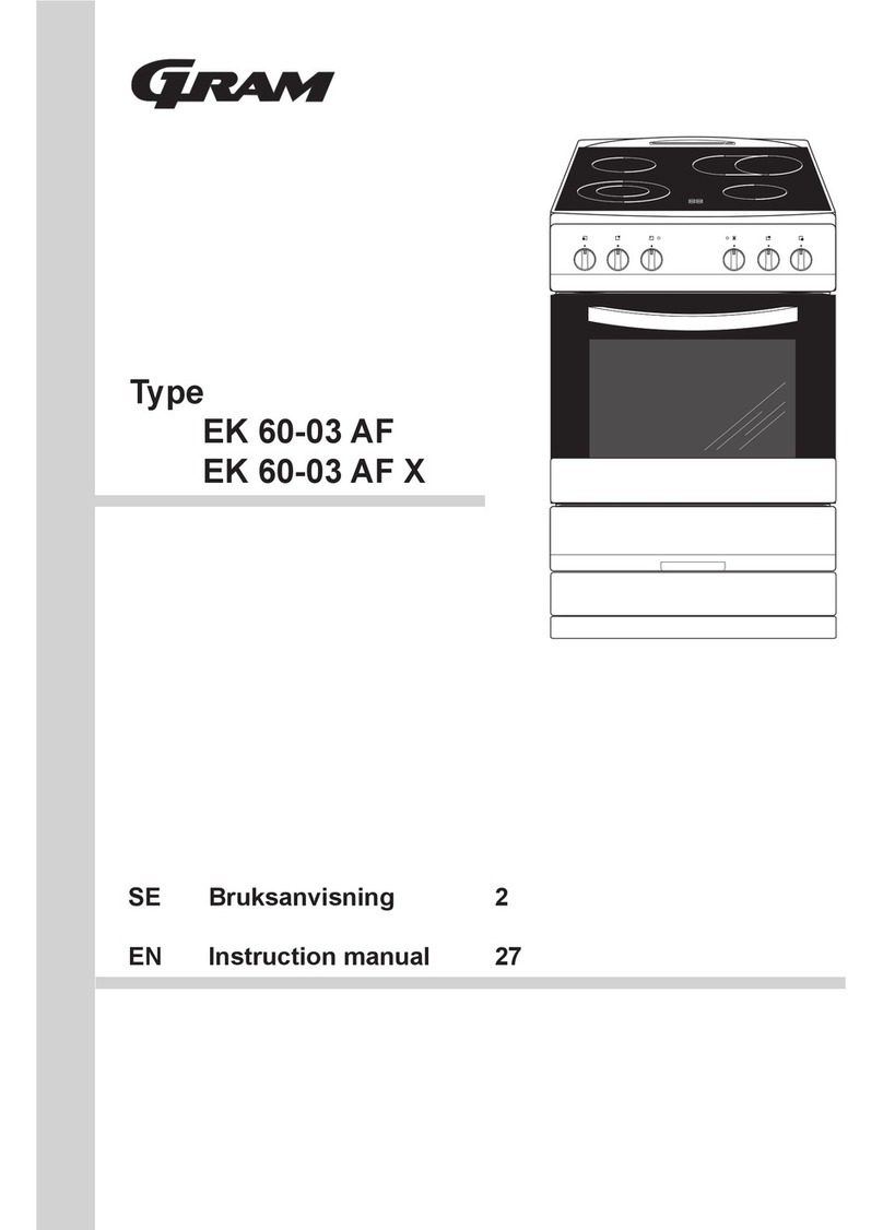 Gram EK 60-03 AF instruction manual