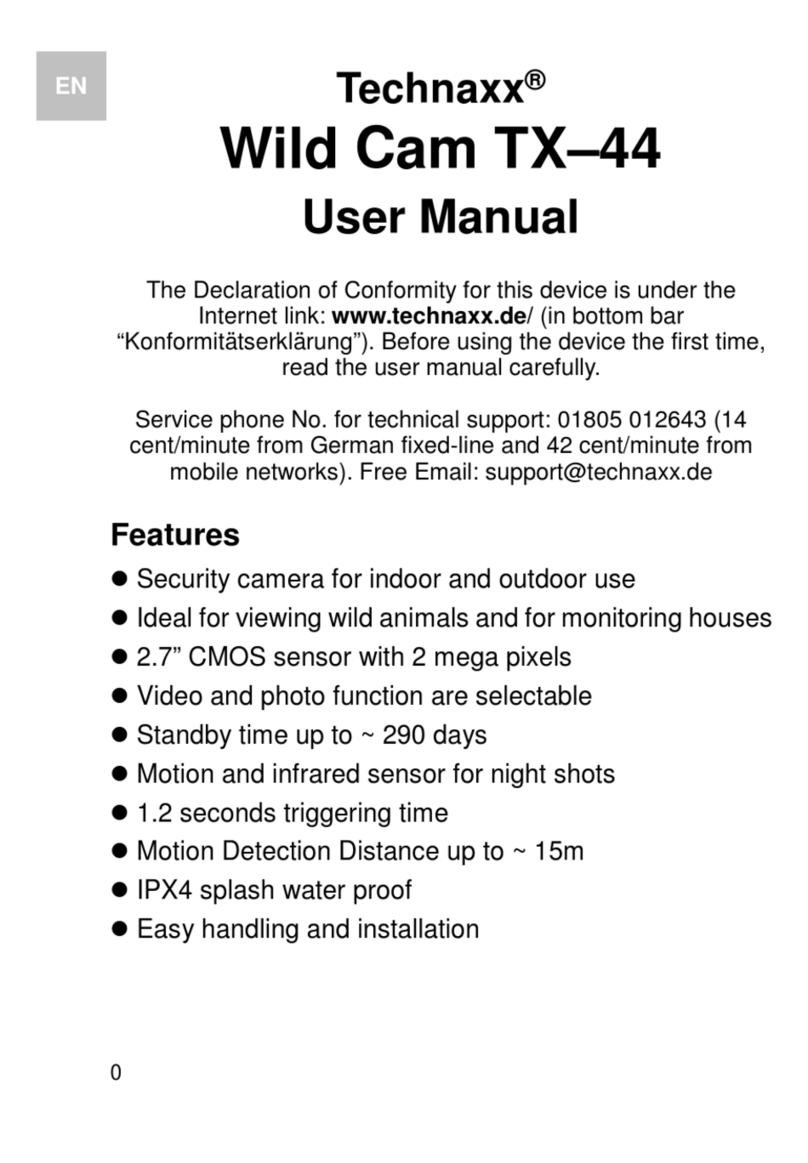 Technaxx TX-44 Wild Cam user manual