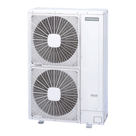 Hitachi RAS-(3-6)HVNC1(E) User manual
