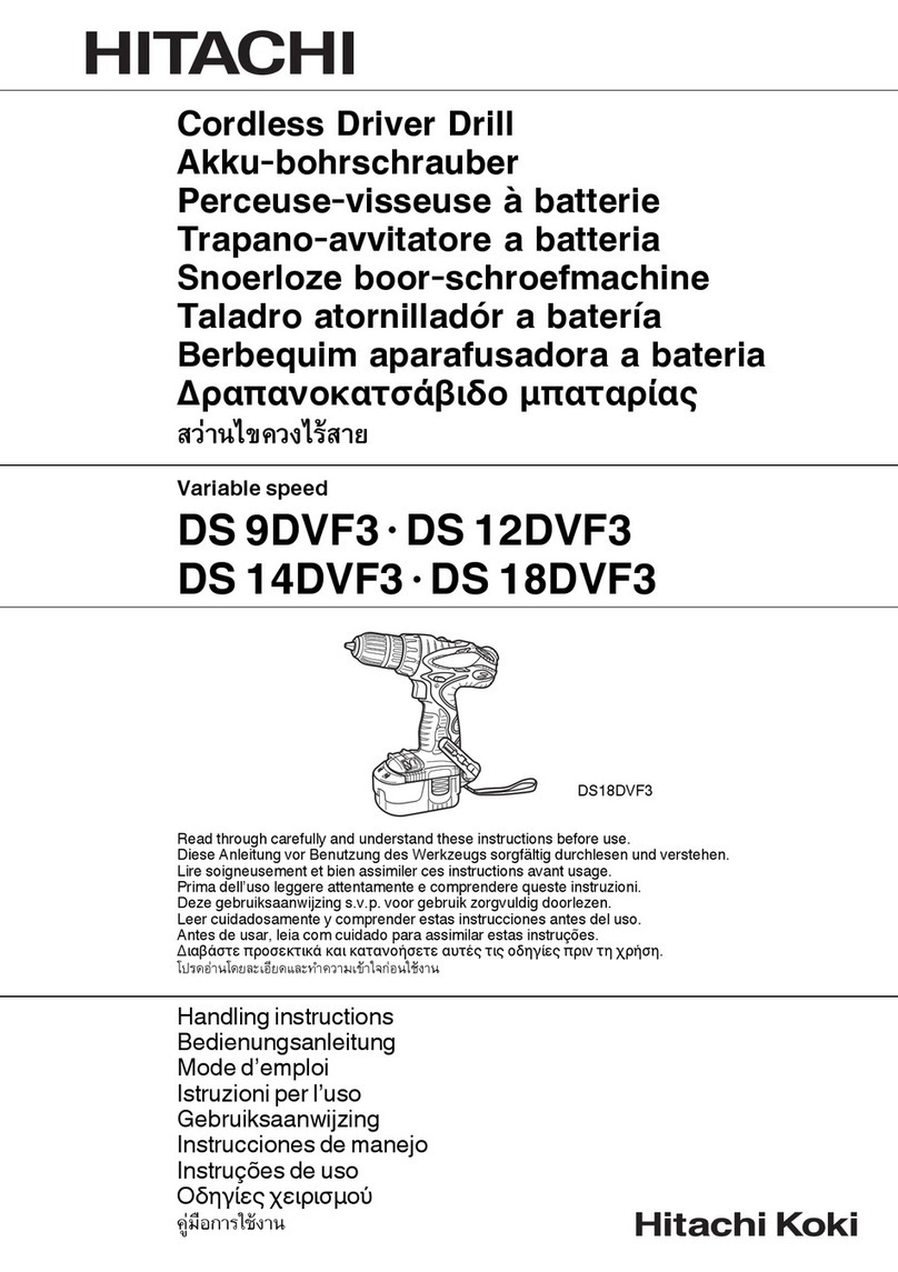 Hitachi DS 9DVF3 User manual