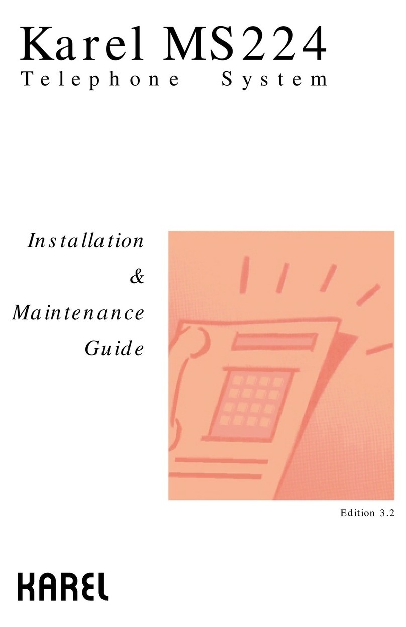 Karel MS224 Operating and safety instructions
