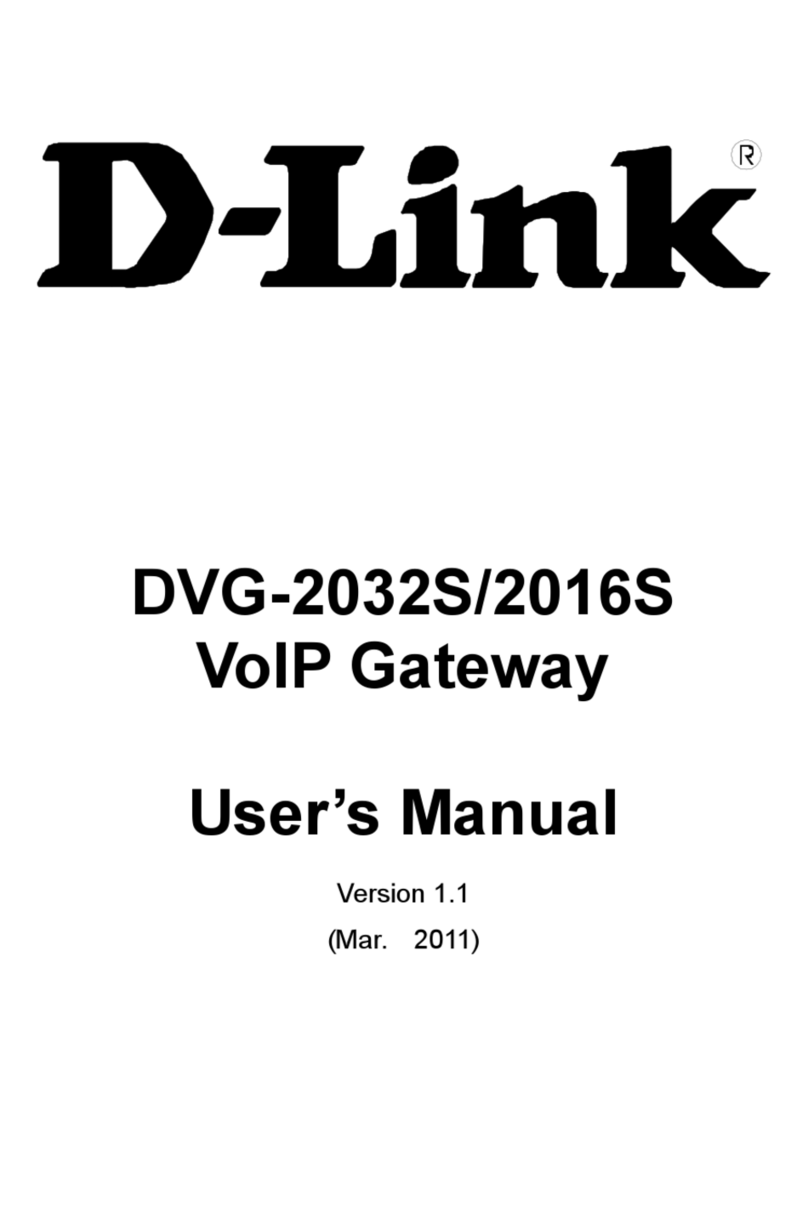 D-Link DVG-2032S User manual
