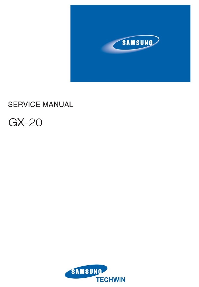 Samsung GX-20 - Digital Camera SLR Service manual