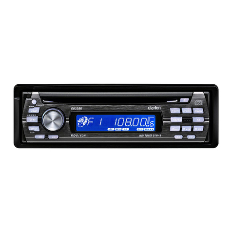 Clarion DB338R User manual