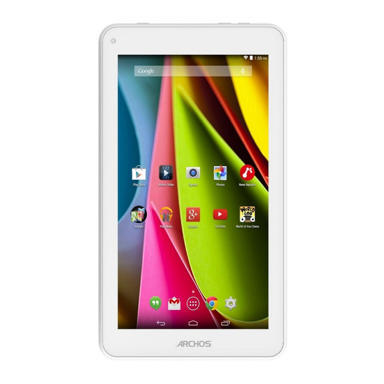 Archos 70c Cobalt User manual Archos 70c Cobalt User manual