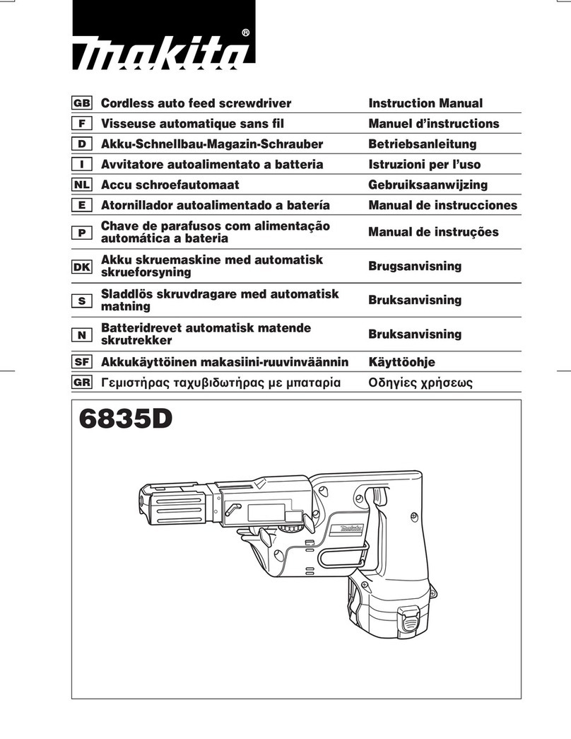 Makita 6835D instruction manual