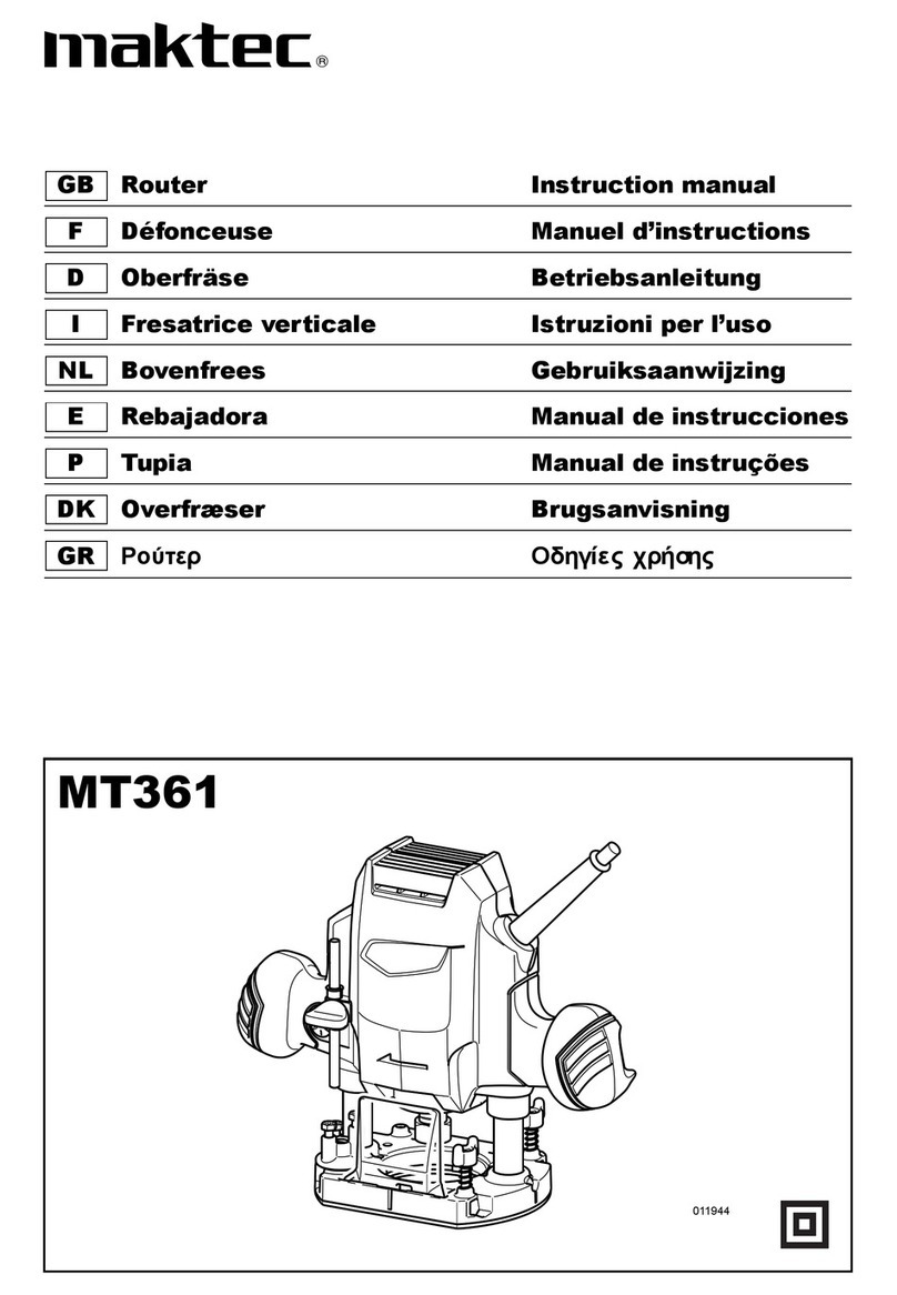 Maktec MT361 User manual