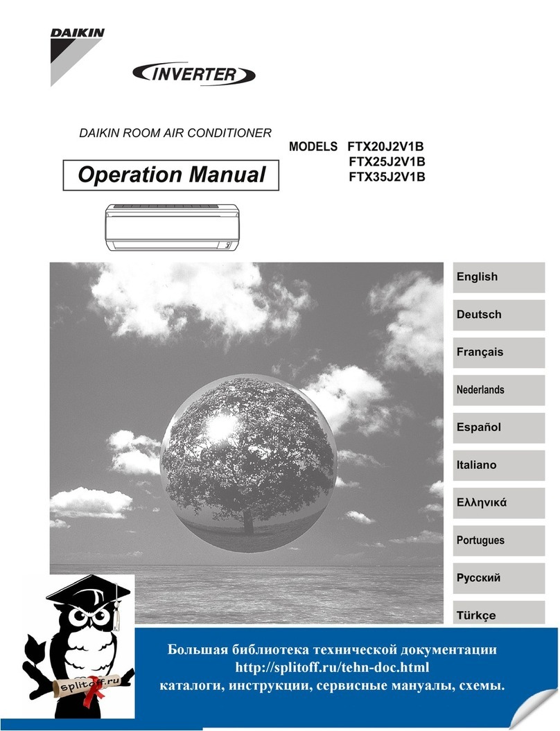 Daikin FTX20J2V1B User manual