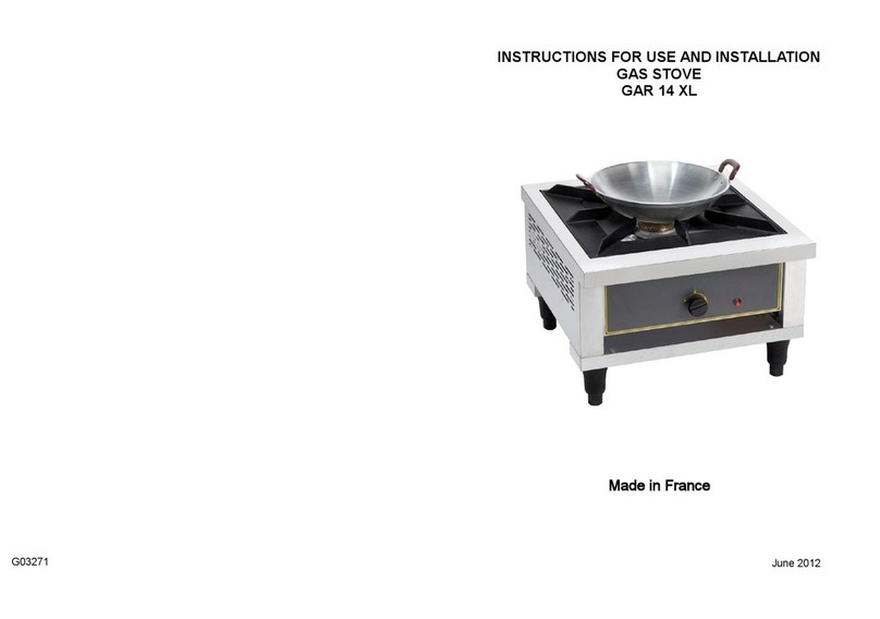 Roller Grill GAR 14 XL Instructions for use & installation