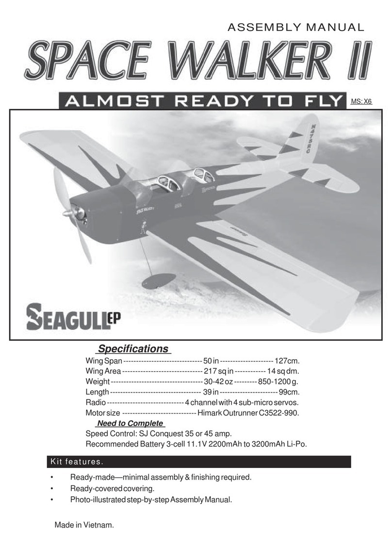 Seagull Space Walker II Assembly manual