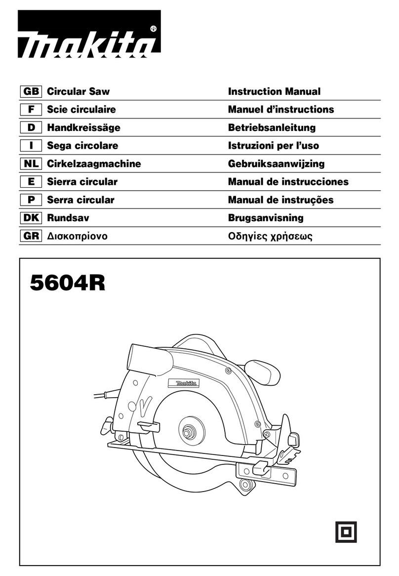 Makita 5604R User manual Makita 5604R User manual