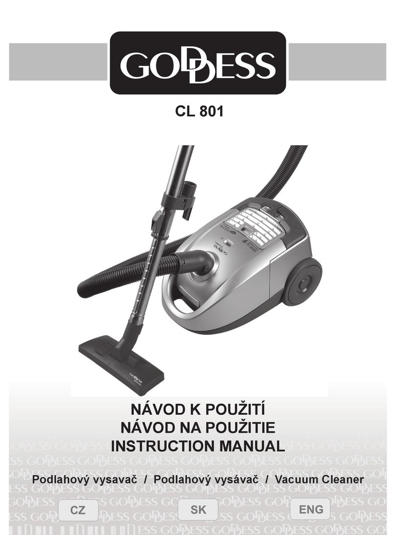Goddess CL 801 instruction manual