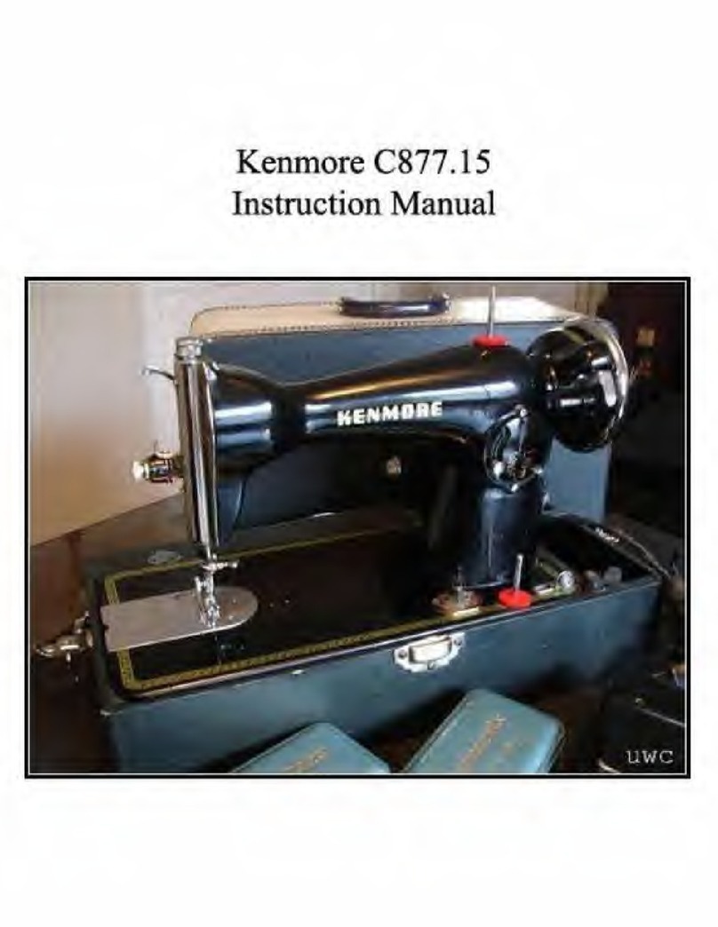 Kenmore C877.15 instruction manual