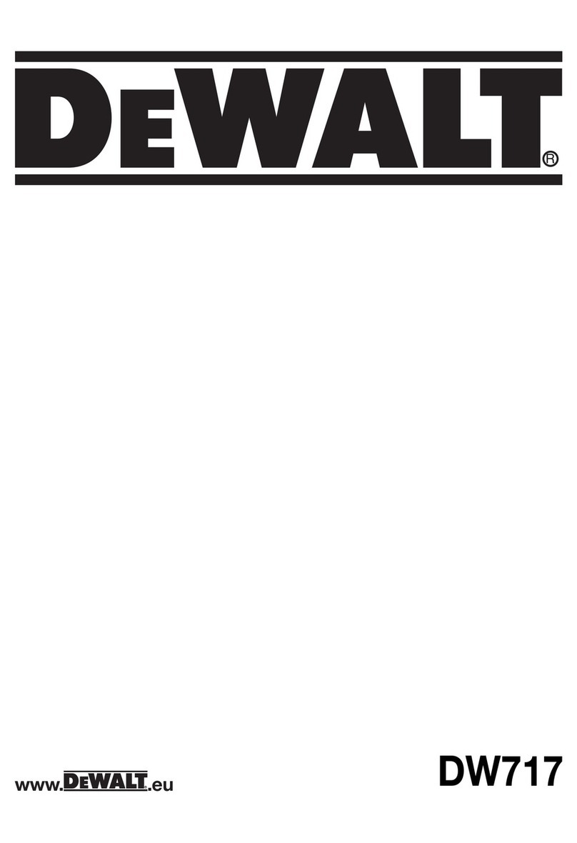 DeWalt DW717 instruction manual