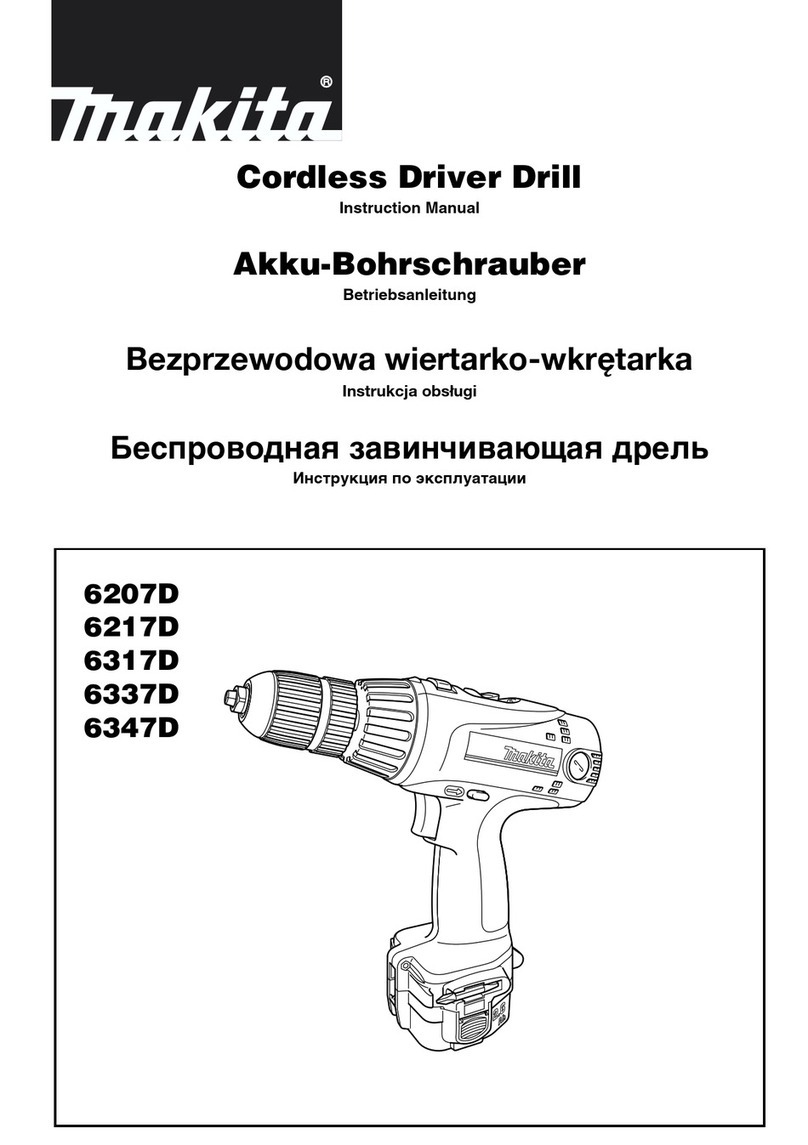 Makita 6207D User manual