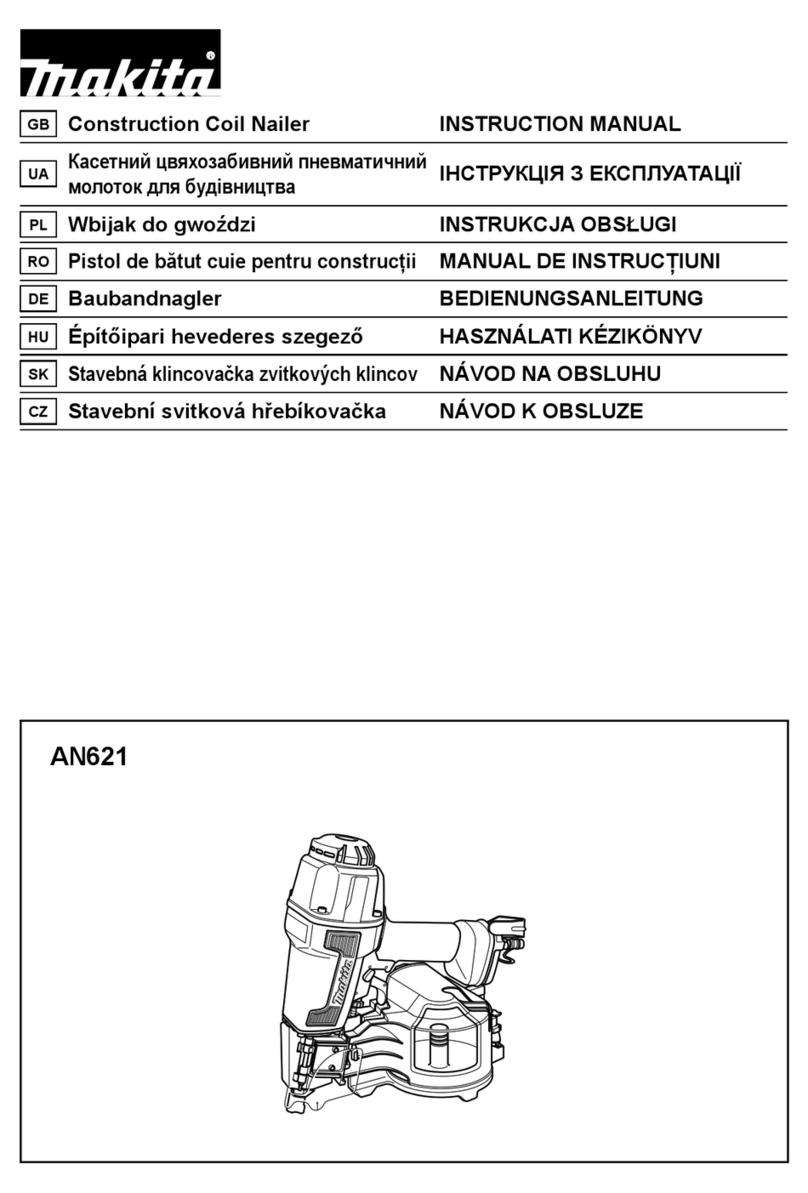 Makita AN621 User manual