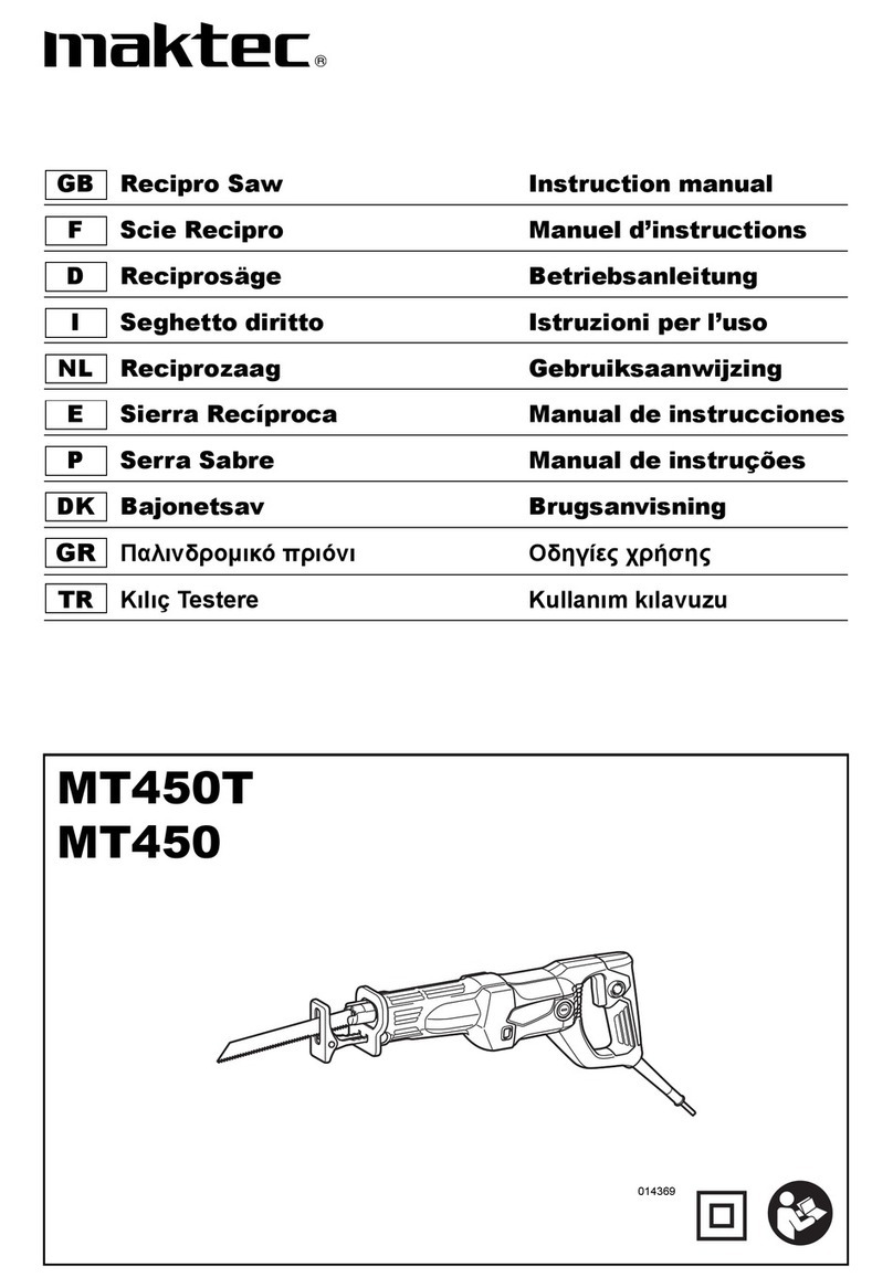 Maktec MT450T User manual