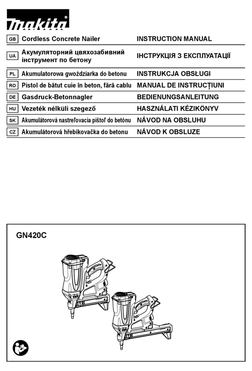 Makita GN420C instruction manual