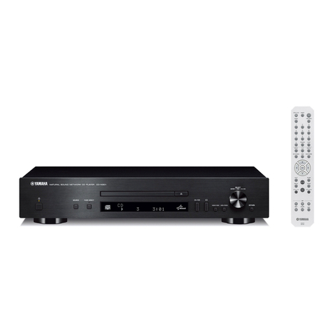 Yamaha CD-N301 User manual