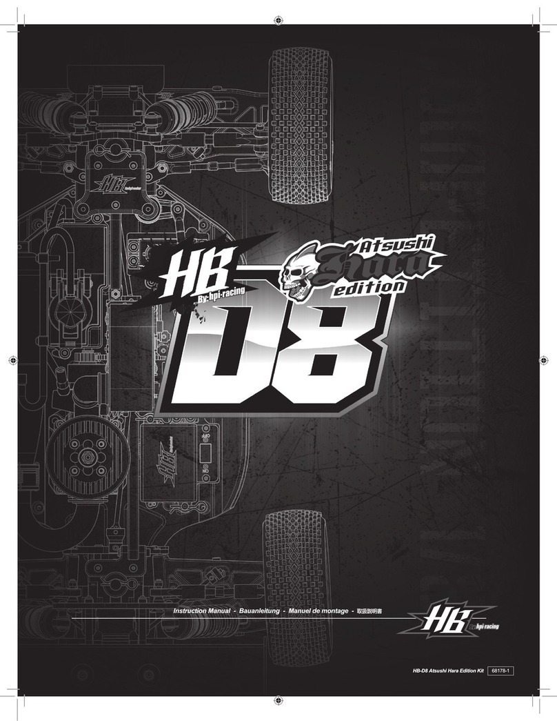 Hotbodies DB8 Atsushi Hara edition User manual