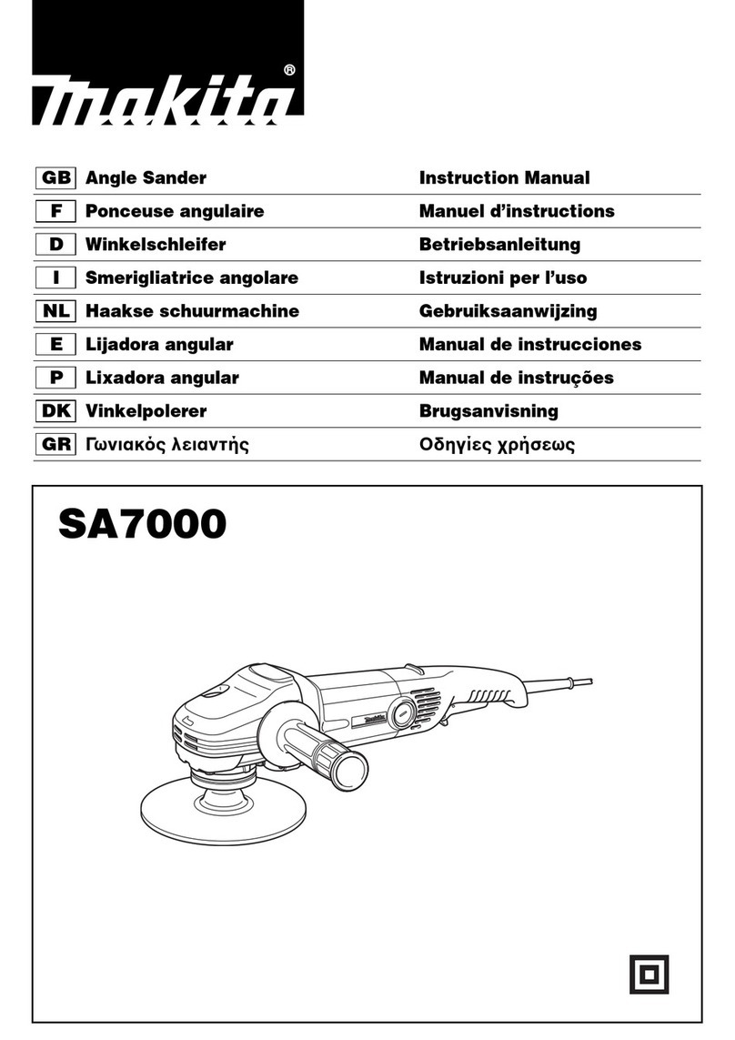 Makita SA7000 instruction manual