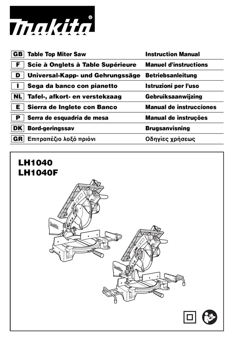 Makita LH1040 instruction manual