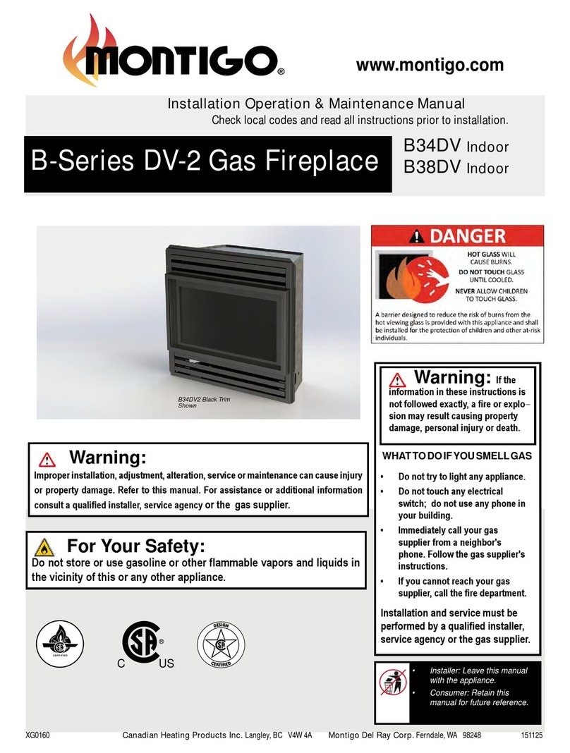 Montigo B34DV Instruction manual