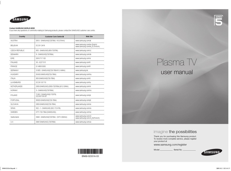 Samsung 5 Series User manual