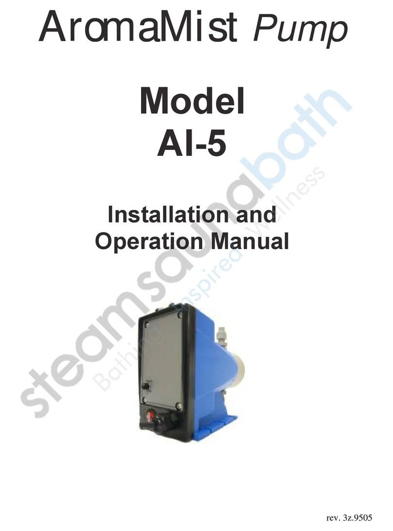 AromaMist AI-5 User manual