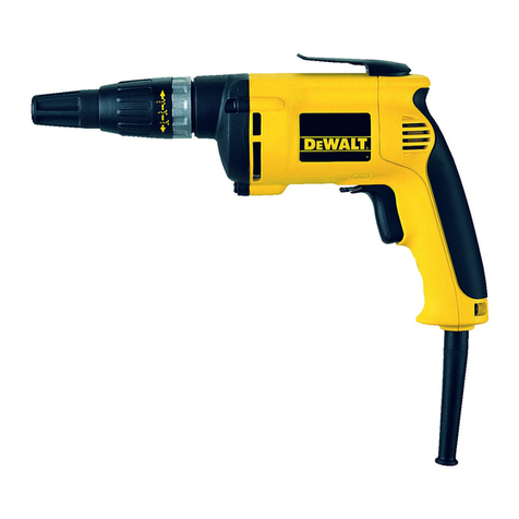 DeWalt DW263 User manual