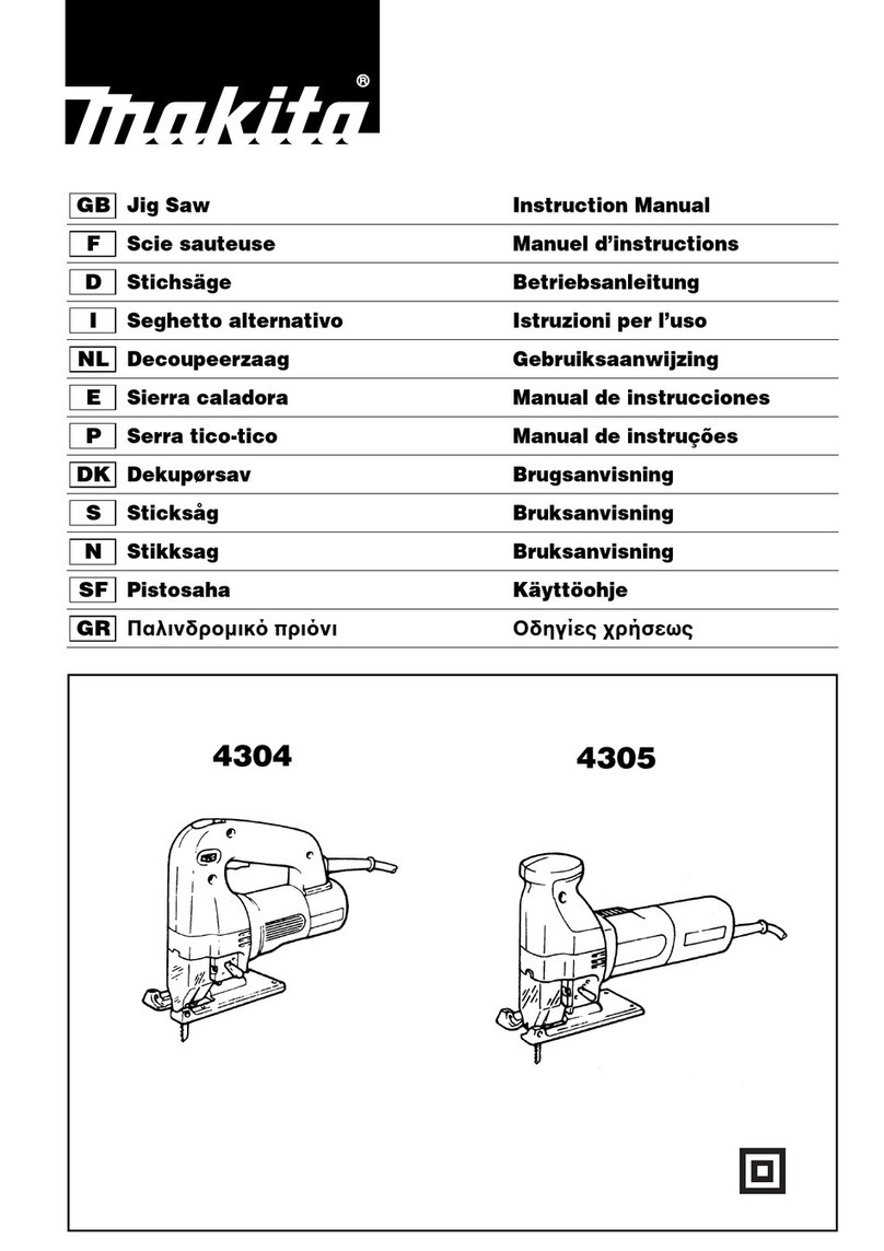 Makita 4304 instruction manual