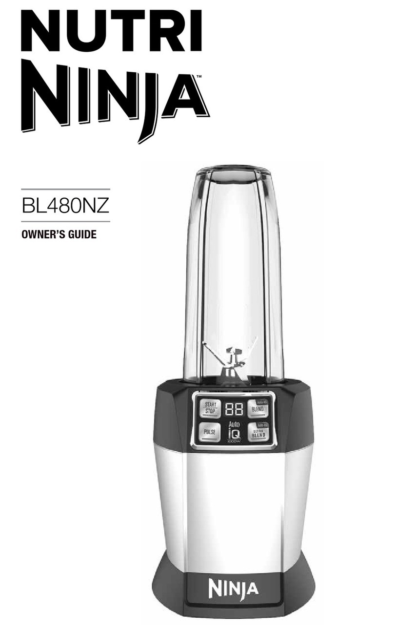 Ninja Nutri  BL480NZ User manual