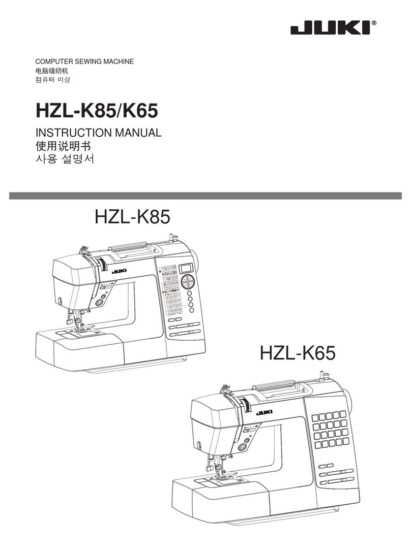 JUKI HZL-K85 User manual JUKI HZL-K85 User manual