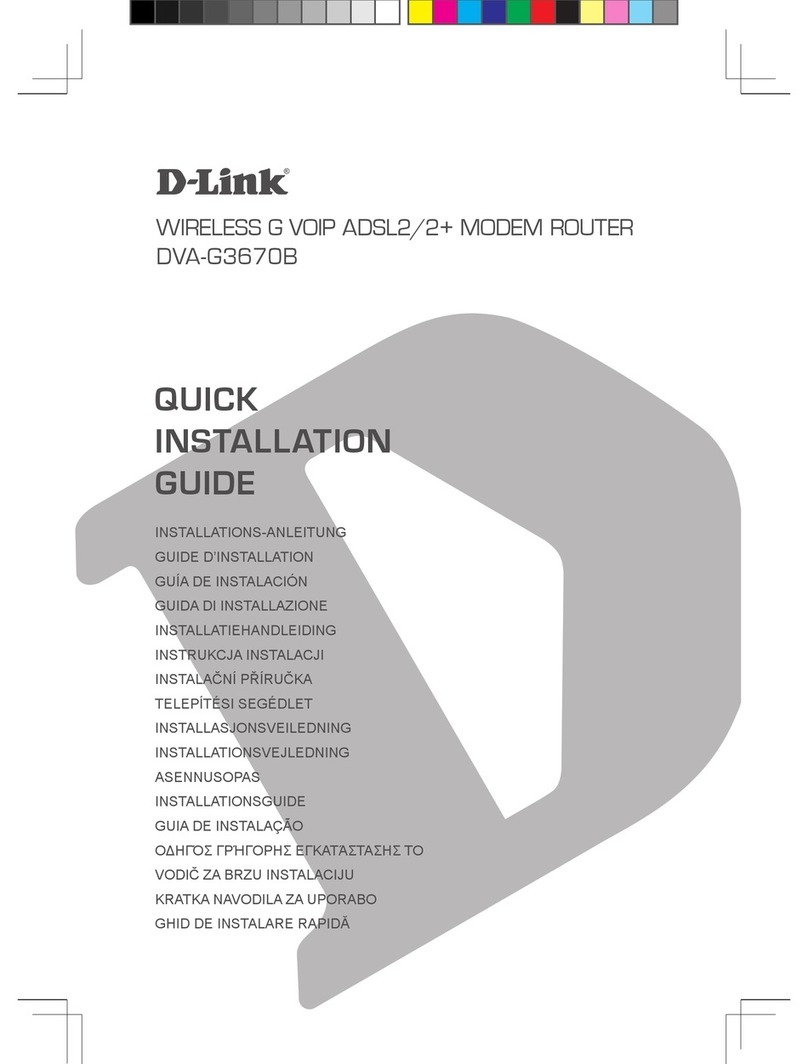 D-Link DVA-G3670B User manual